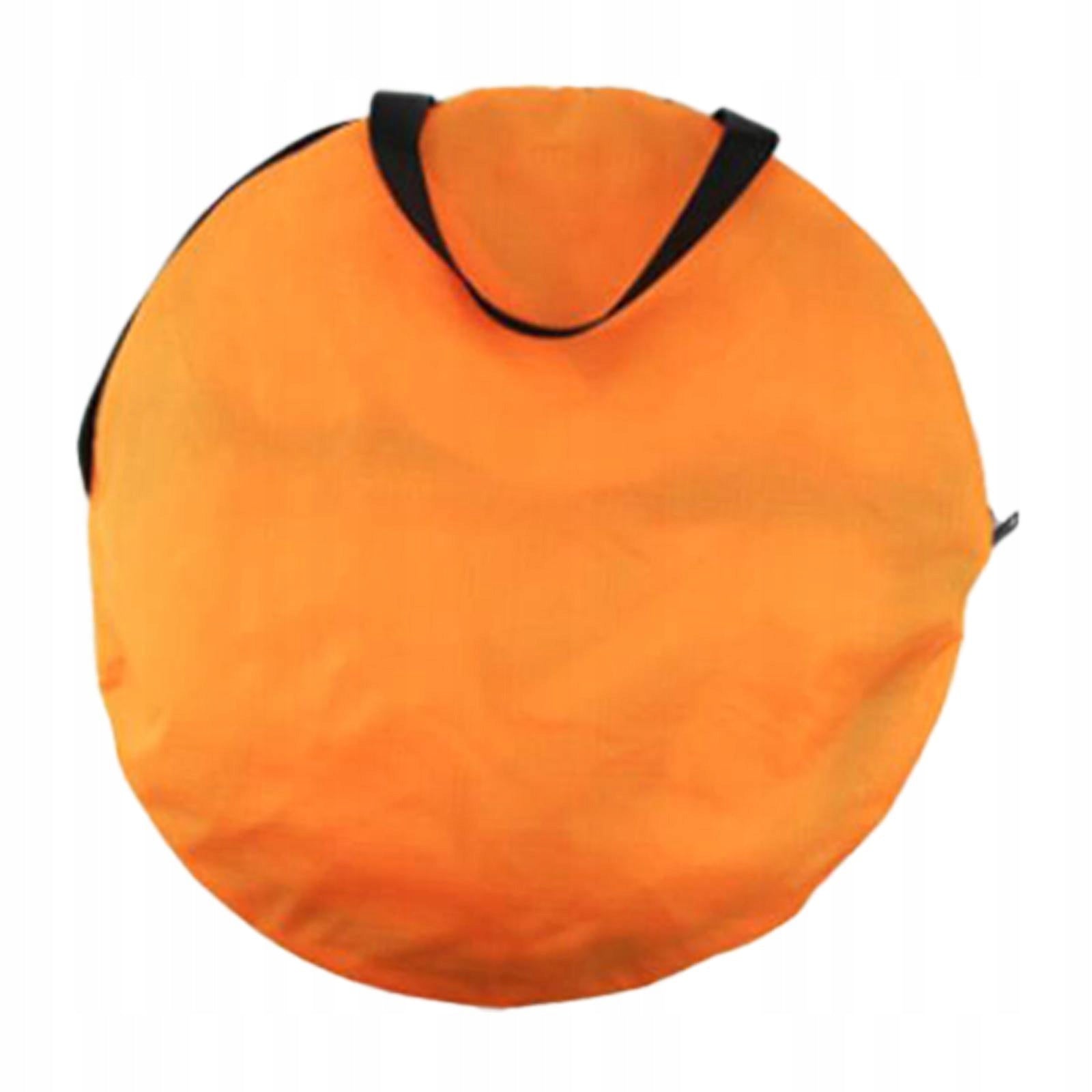 Wind Sail Paddle Board Sail Portable Equipment Folding Lightweight Orange