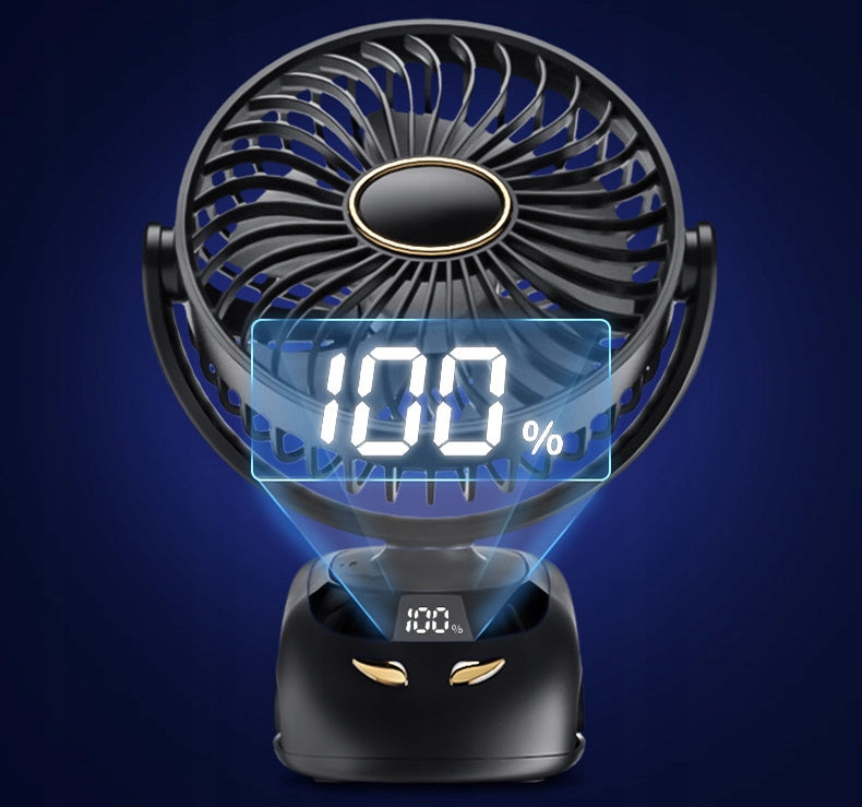 Windmill Desk Fan Wireless Aroma BOX With Clip And Base Model Bezprzewodowy wentylator