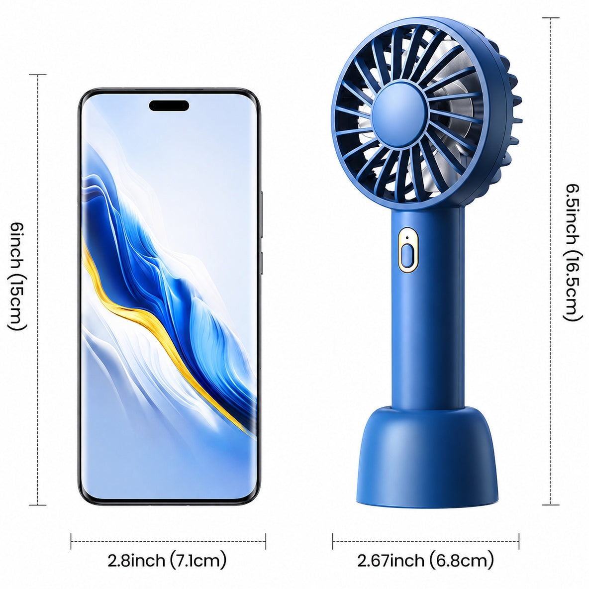 Windmill Quiet Mini Fan Portable Desk Cooling TOPK Brand TOPK
