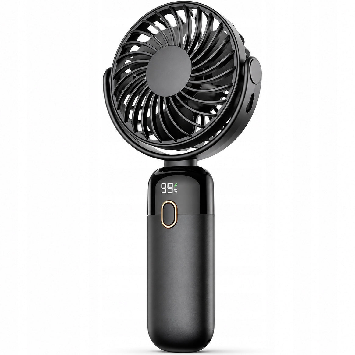 Windmill quiet mini fan portable desk cooling TOPK usb black Packaging status original