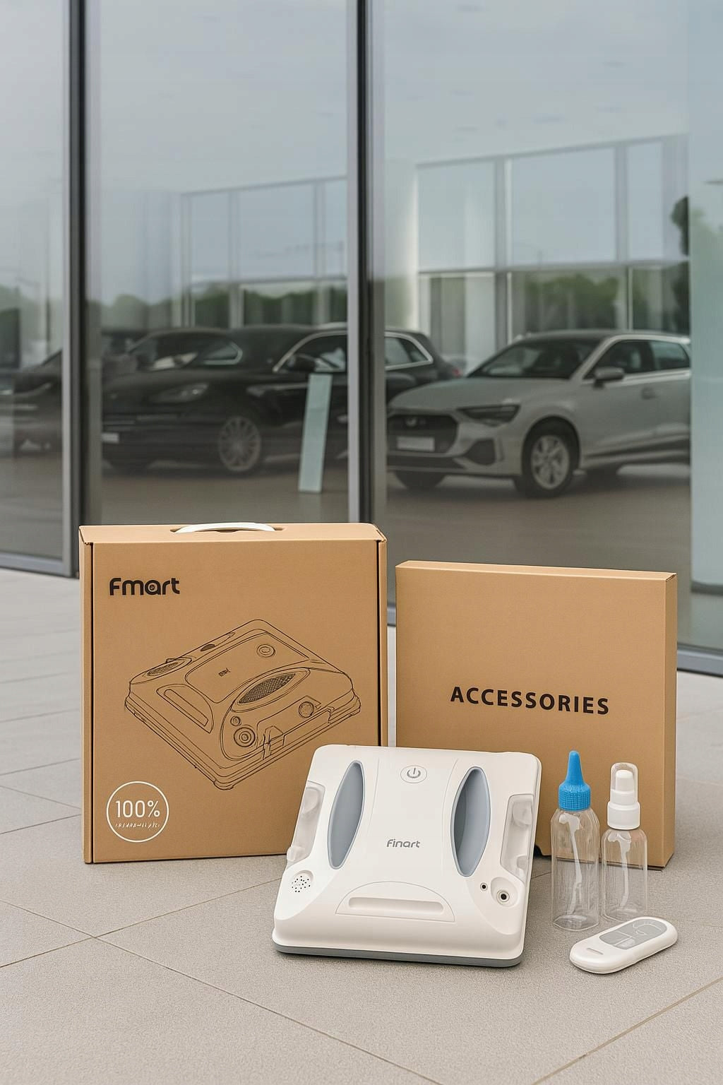 Window Cleaner Automatic Washer FMART W6 3800 PA Akcesoria Dominant color white