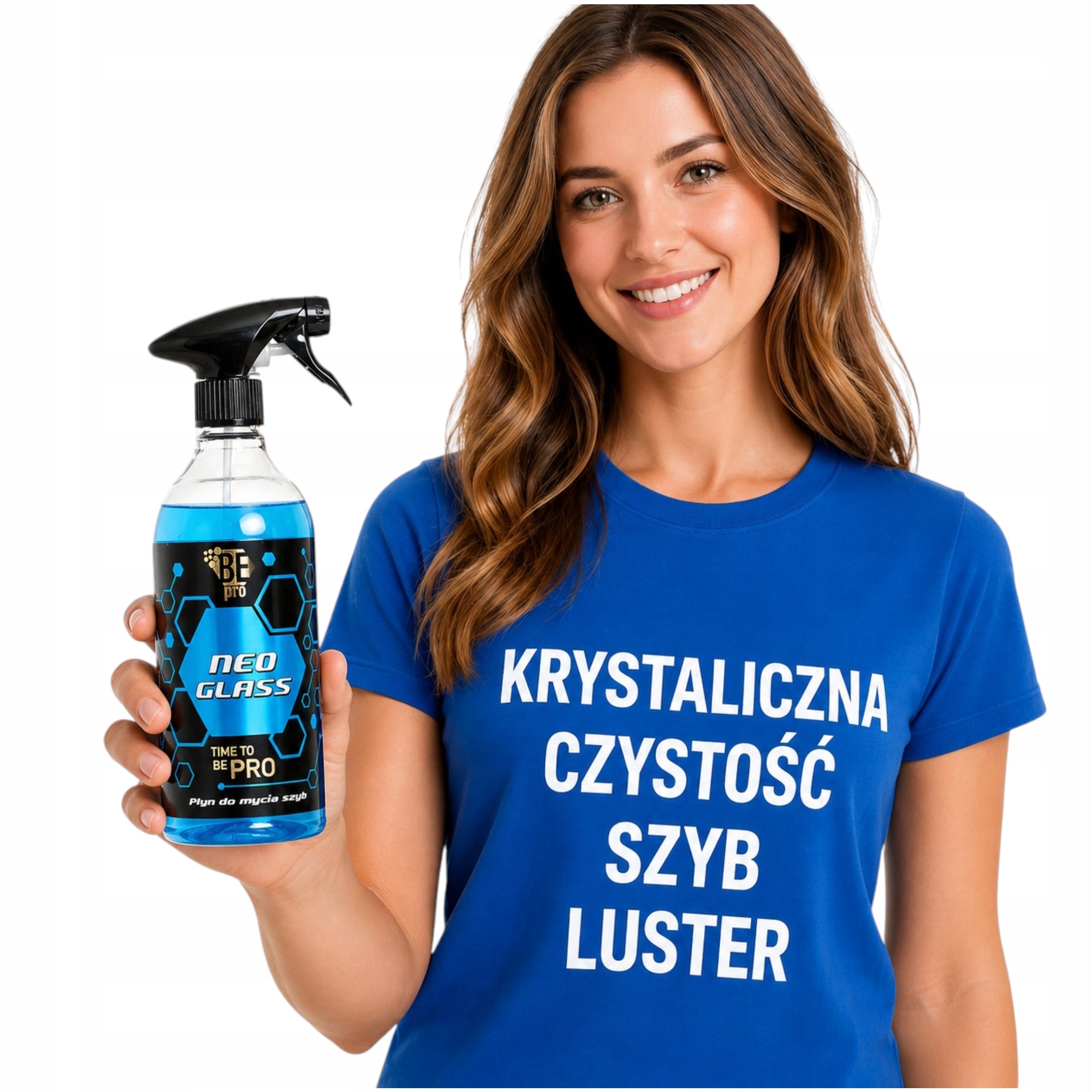 Window Cleaner WITHOUT STREAKS Professional for Window Cleaning Glass Mirrors Strong 700ml