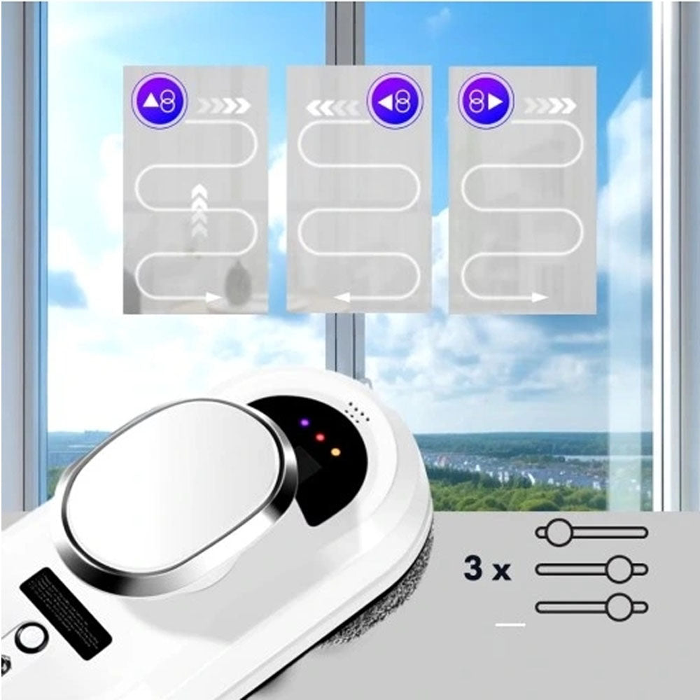 Window Cleaning Robot Automatic Smart Kit For Mirrors Brand no brand