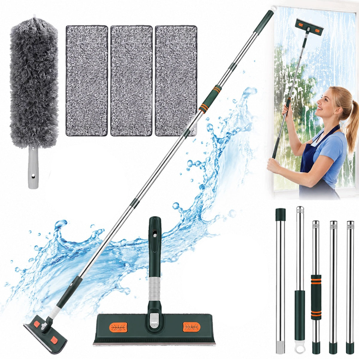 Window Cleaning Tool Kit, Window Cleaning Brush