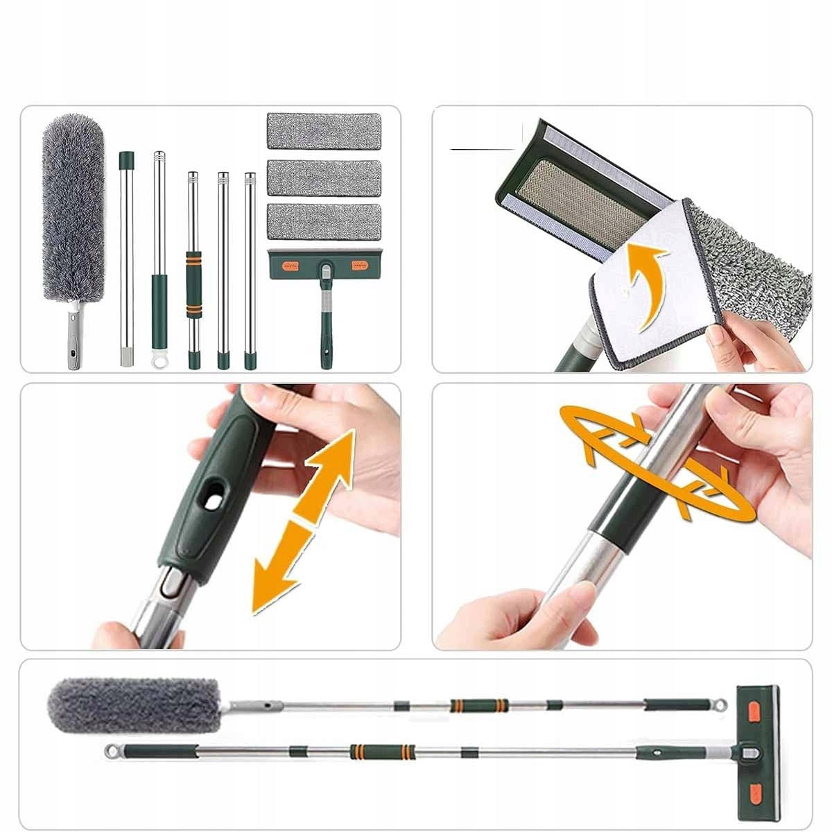 Window Squeegee Telescope Set for Professional Window Cleaning Manufacturer code 4059321834982