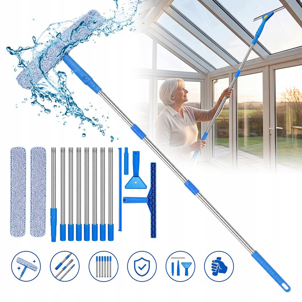 Window Squeegee Washer Telescopic Window Accessories Tools Packaging status original