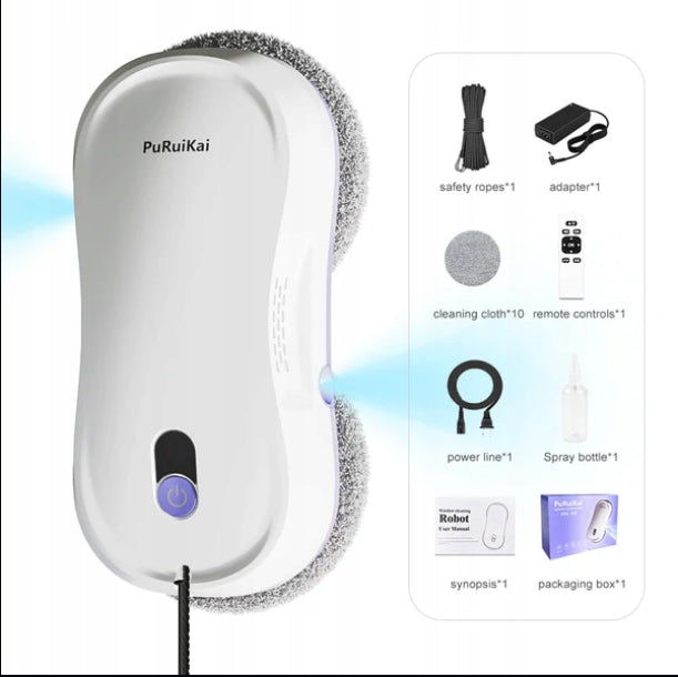 Window Washer Robot PuRuiKai Automatic Washer Remote Control