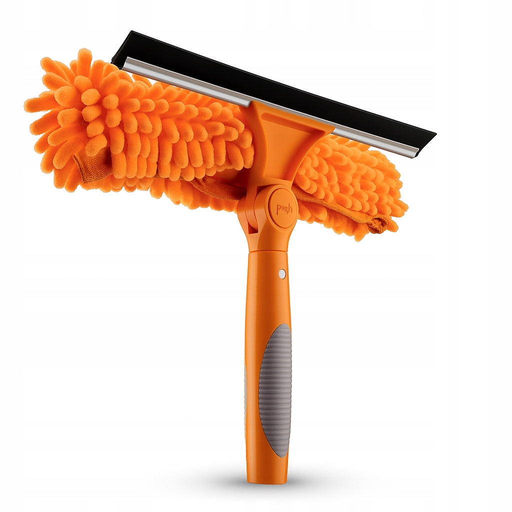 Window Washer Telescopic Squeegee 1,8m Window Washing Panels Brush 3in1 Brand no brand