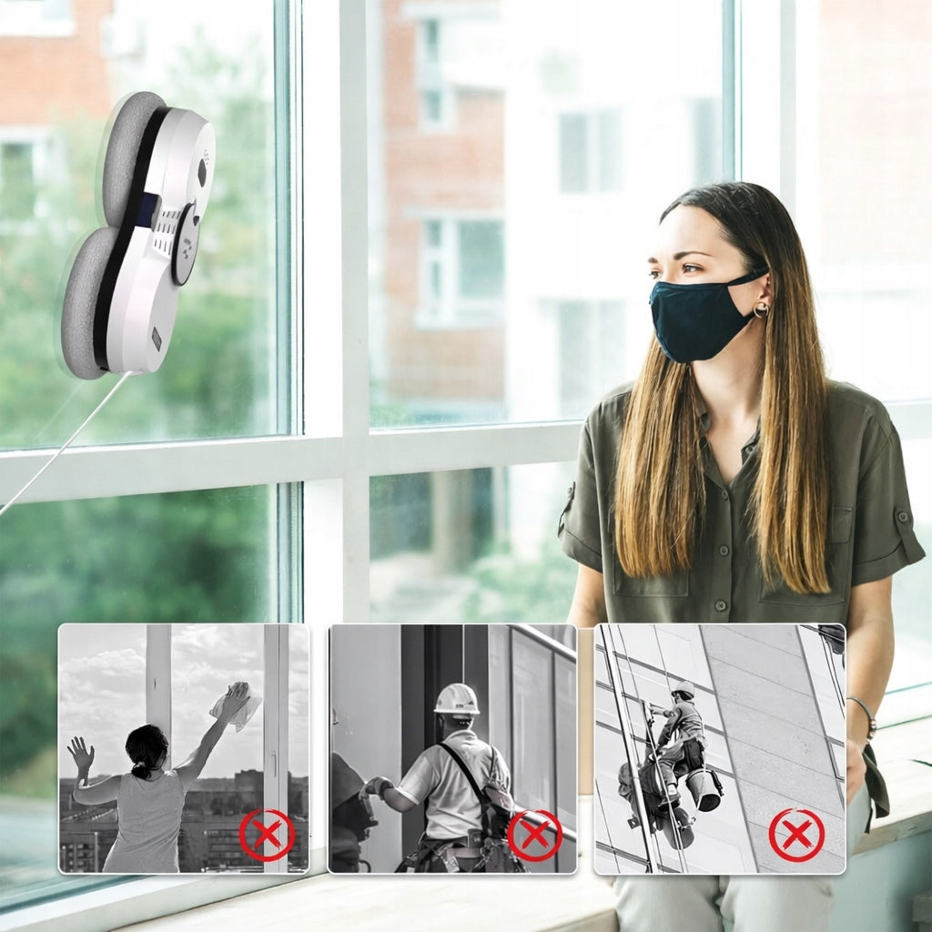 Window cleaning robot Reach W17S white Manufacturer code W17S