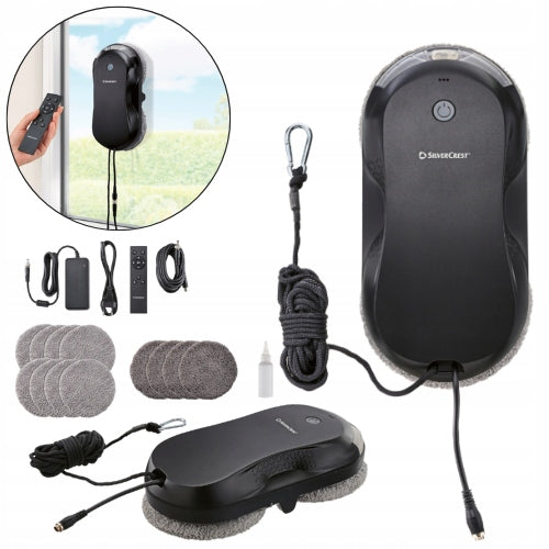 Window cleaning robot SilverCrest black 72 W