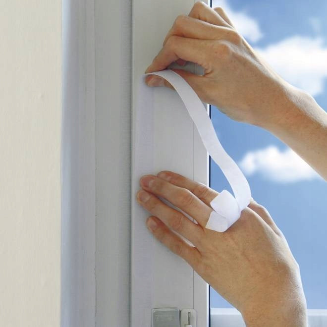 Window seal for portable air conditioner 4 m universal for 2 pipes Brand Climative
