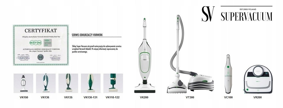 Window washer Vorwerk Kobold VG100 + telescope for washer VG100 EAN (GTIN) 5907068202757
