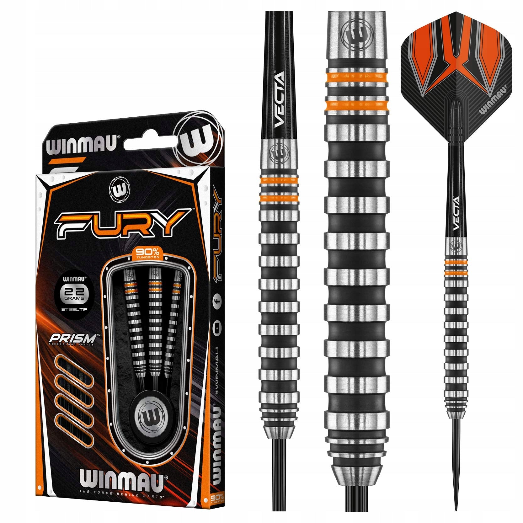 Dartpfeile Winmau Fury, 22 g 