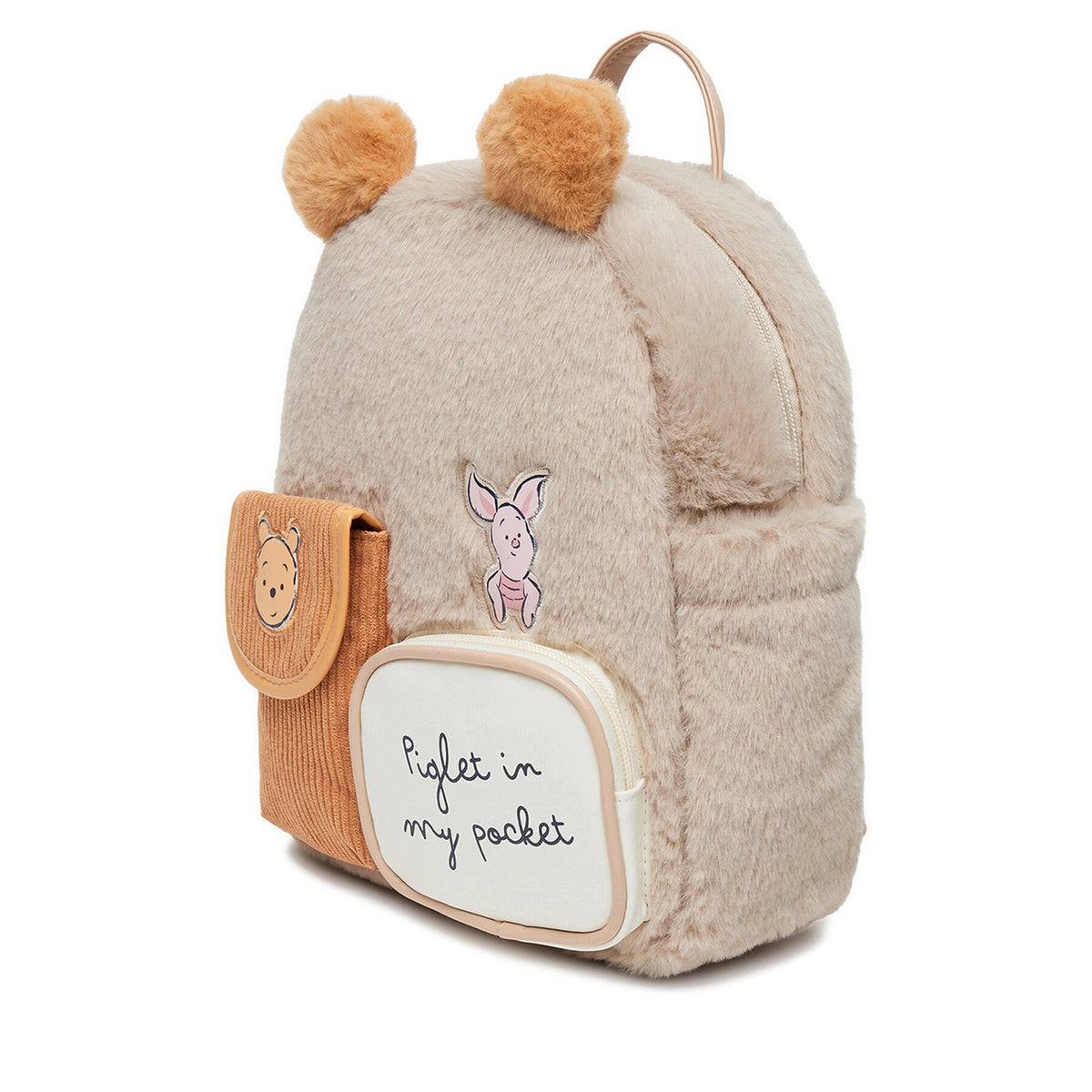Winnie The Pooh School Backpack - Unisex Child, Beige (SKU: 5907964261551) Brand no brand
