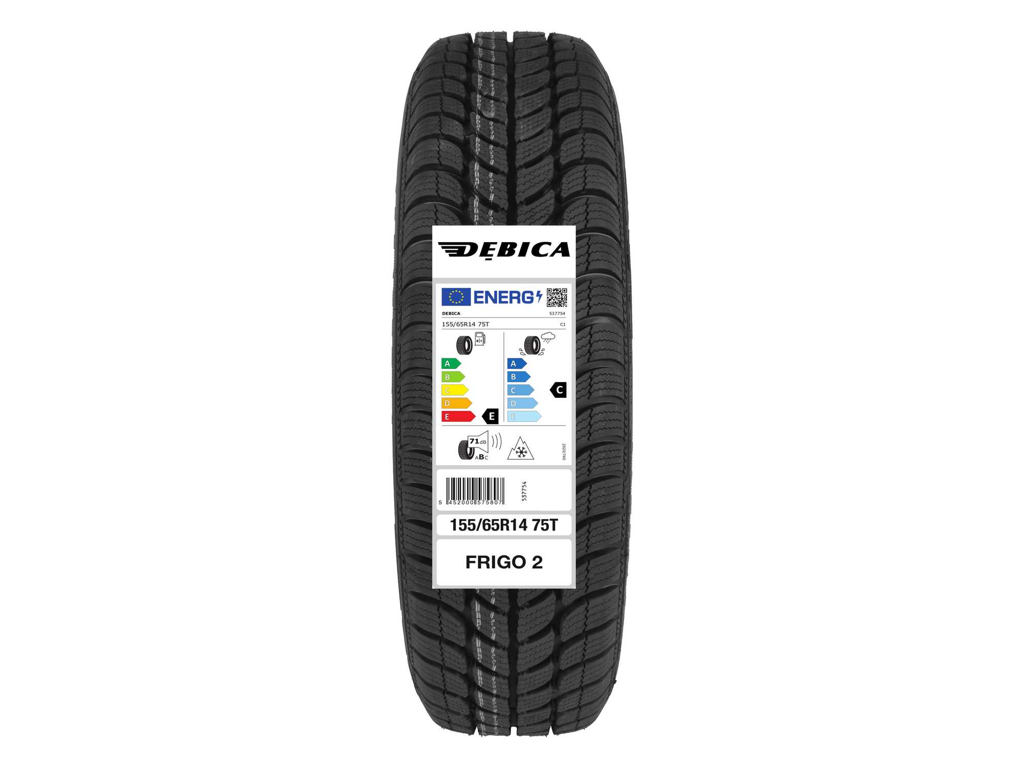 Winter tyre 155/65R14 Dębica Frigo 2