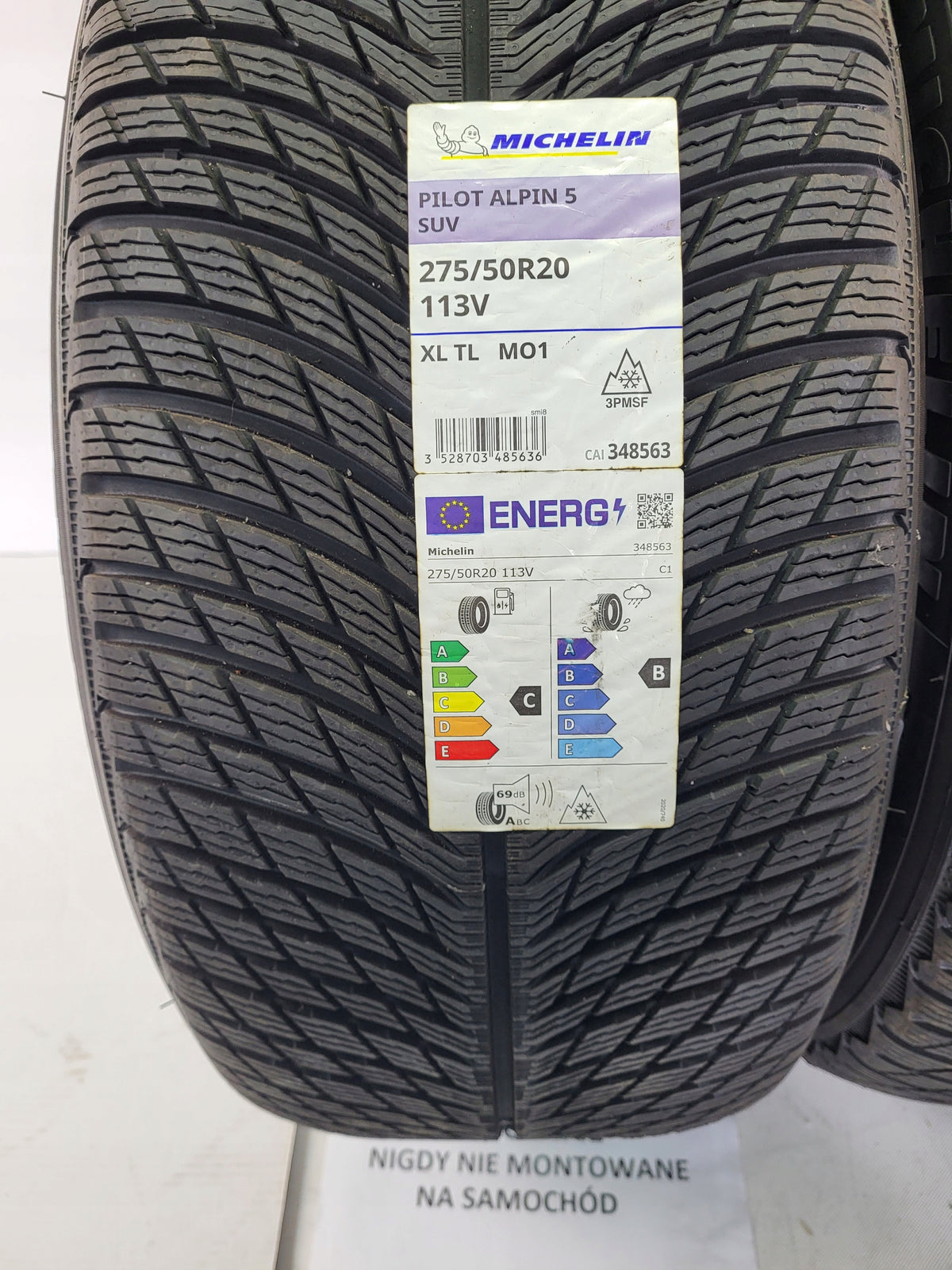 Winter tyres Michelin Pilot Alpin 5 SUV 275/50R20 113 V reinforcement (XL) Season winter