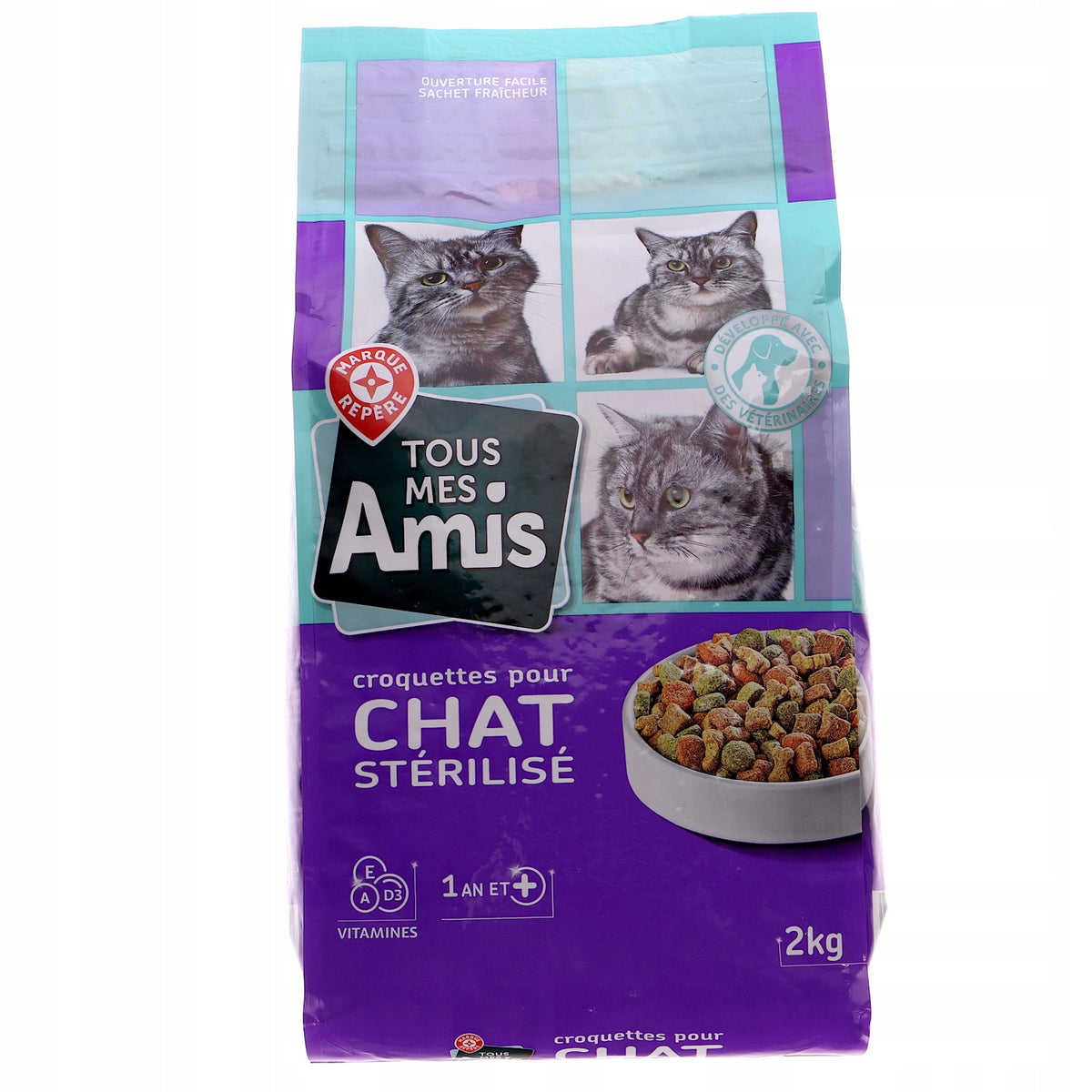 Wiodąca marka Croquettes for sterilized cat 2 kg
