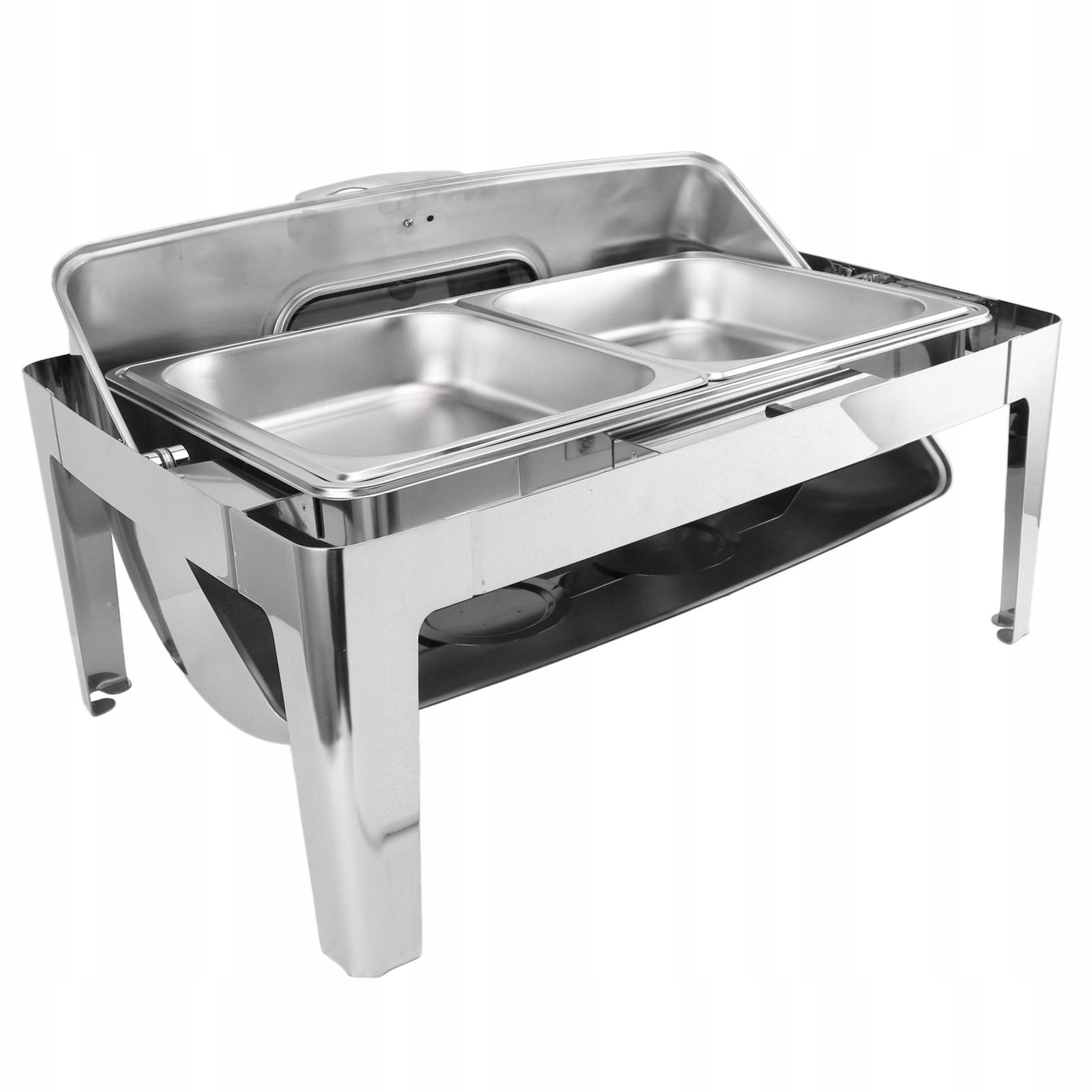 Wipe-off dish, complete set of stainless steel apron. Pol