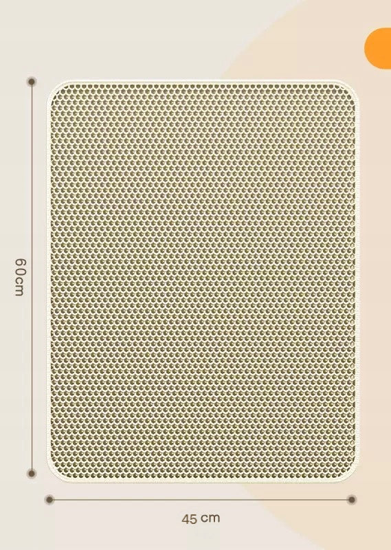 Wiper mat for litter box 120x70 honey Practical solution for litter Manufacturer code 5903682320884