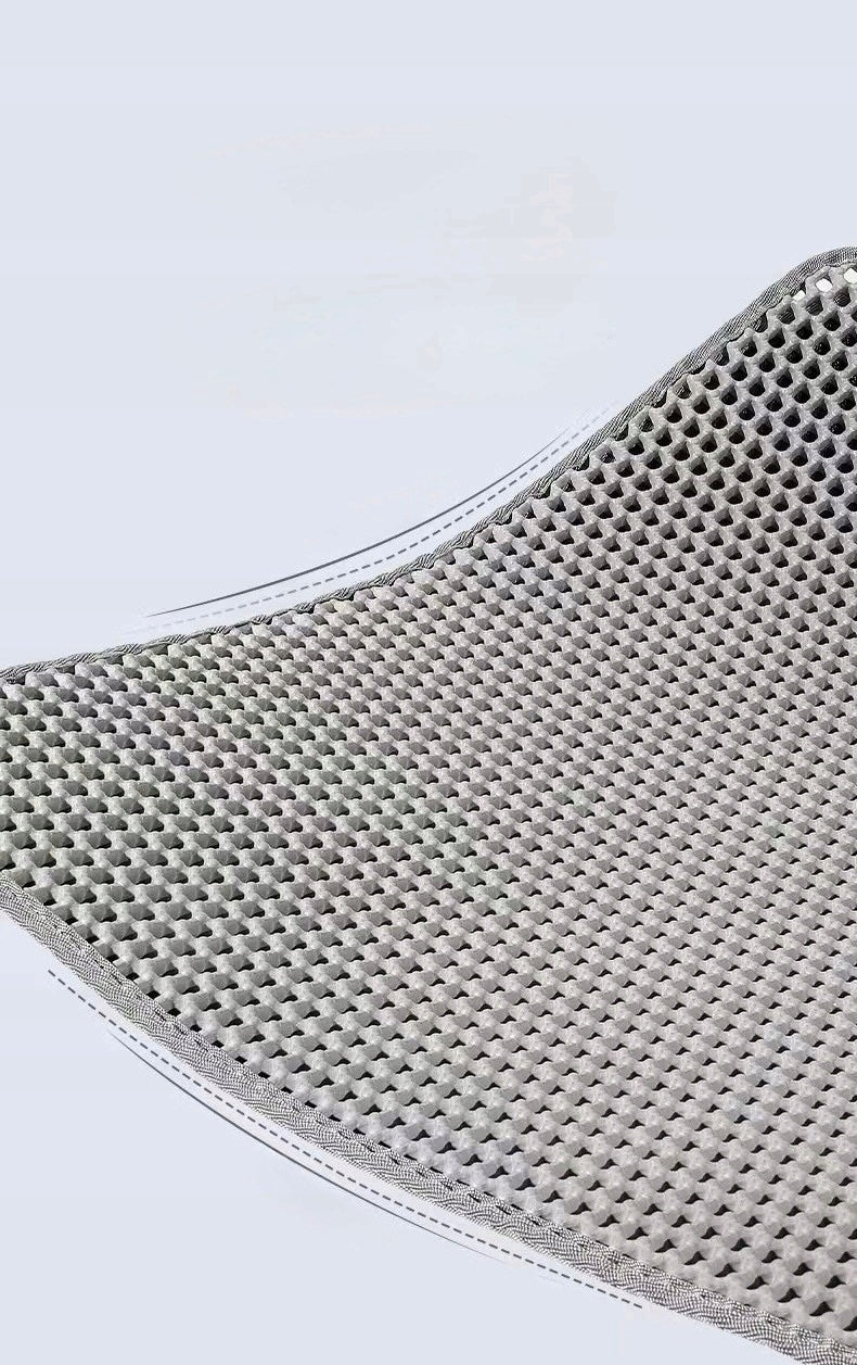 Wiper mat for litter box 60x45 grey Practical solution for litter! Model SIEMIEC Mata pod kuwete 13