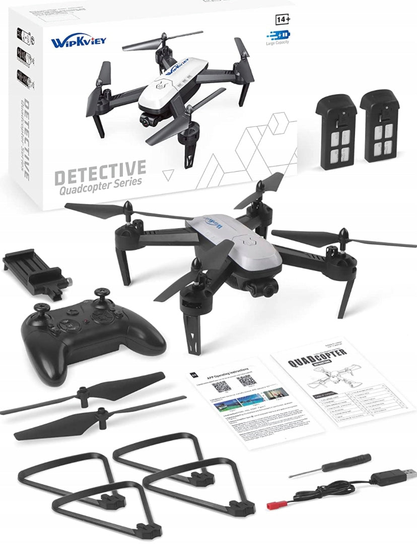 Wipkviey TY-T6 drone with 1080p HD camera, WiFi FPV
