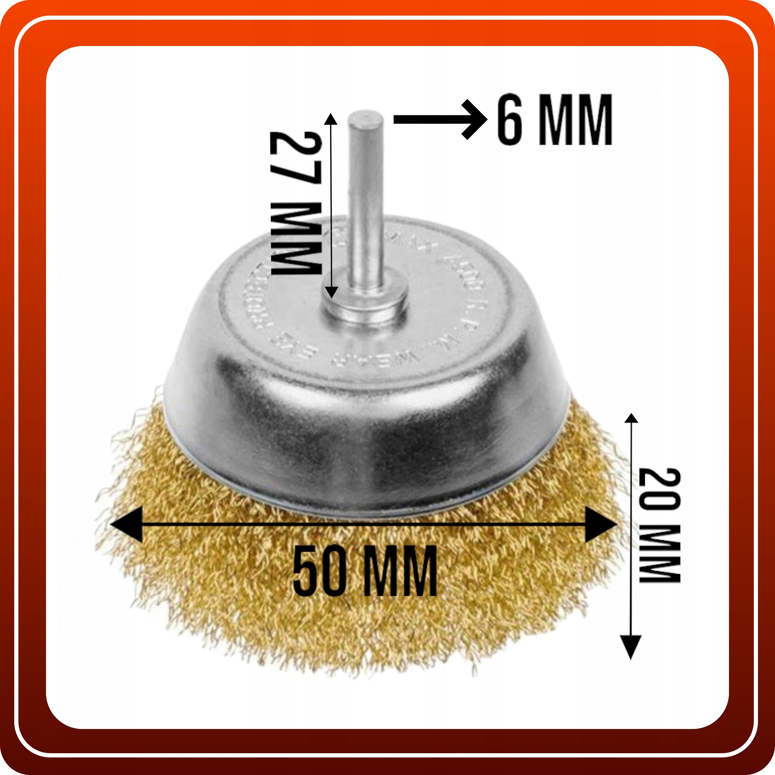 Wire Brush 5pcs for Screwdriver Drill Set for Drill Brand TurboTools