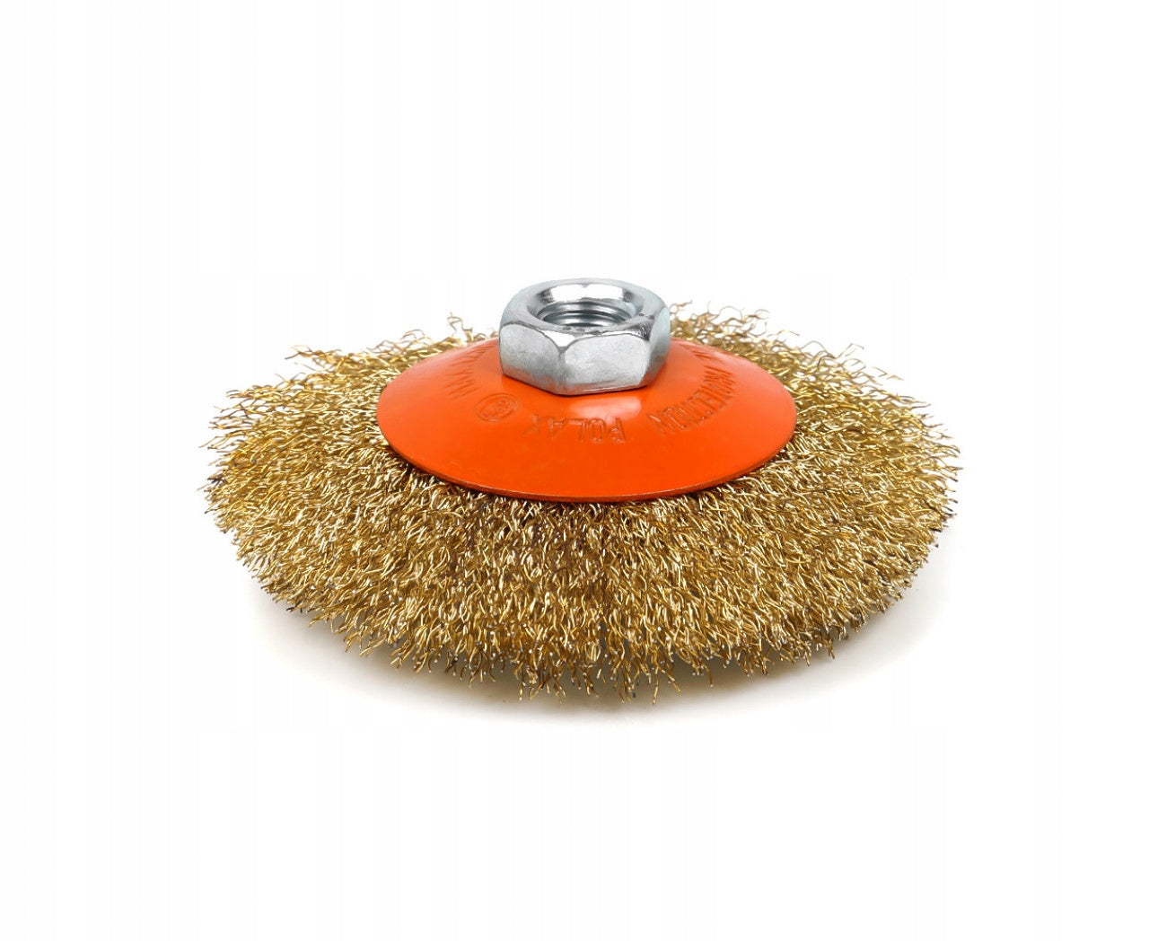 Wire Circular Brush for Angle Grinders 115mm Corrugated Wire M14 Manufacturer code 54-168