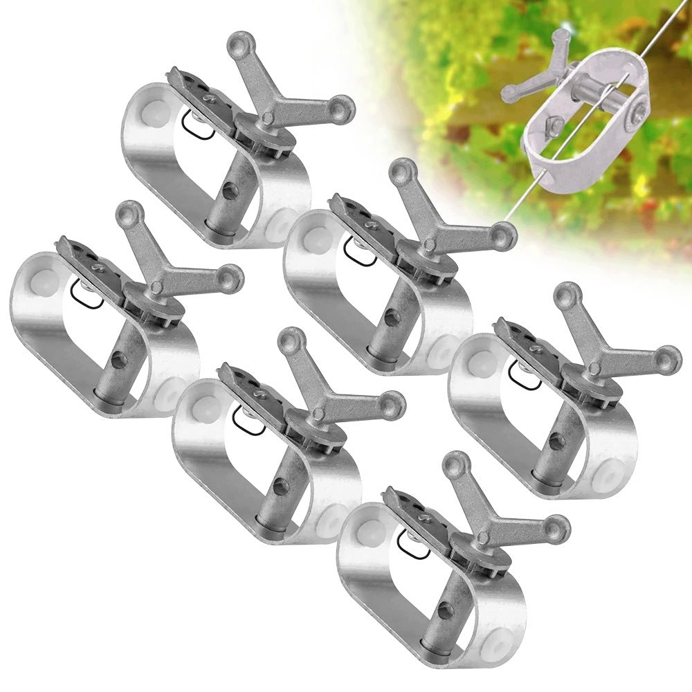 Wire Tensioner 6Pcs Aluminum For Pool Cover Adjustable Tension Links