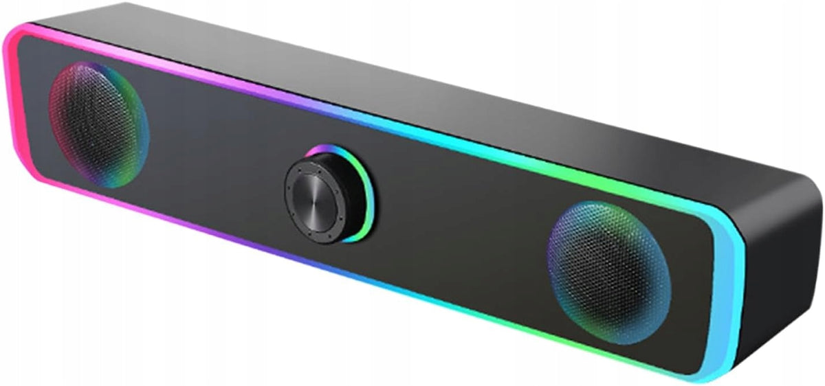 Wired Desktop Sound Bar, Portable Mini Stereo Sound Brand no brand