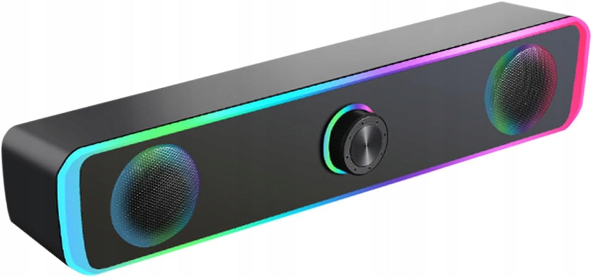 Wired Desktop Sound Bar, Portable Mini Stereo Sound