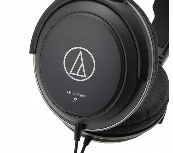 Wired Headphones Audio-Technica ATH-AVC200 On-Ear Black Brand Audio-Technica