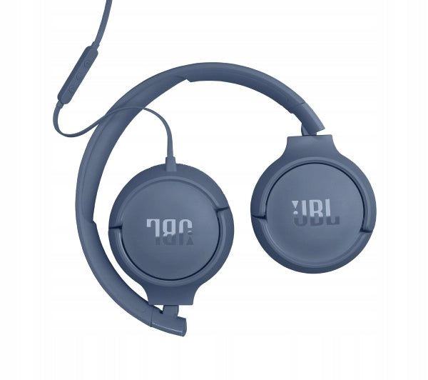 Wired Headphones JBL Tune 520C USB-C On-Ear Microphone Blue Packaging status original