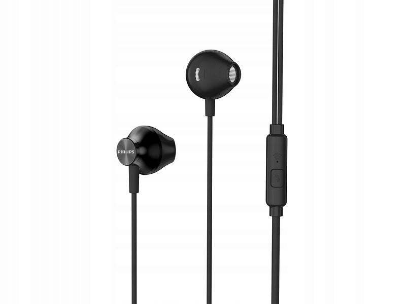 Wired Headphones PHILIPS TAUH101 Microphone Lightweight Design Jack 3.5mm