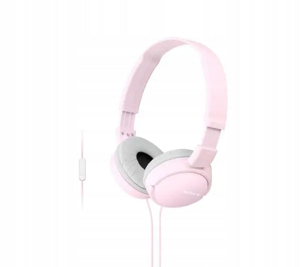 Wired Headphones Sony MDR-ZX110AP On-Ear Microphone Pink