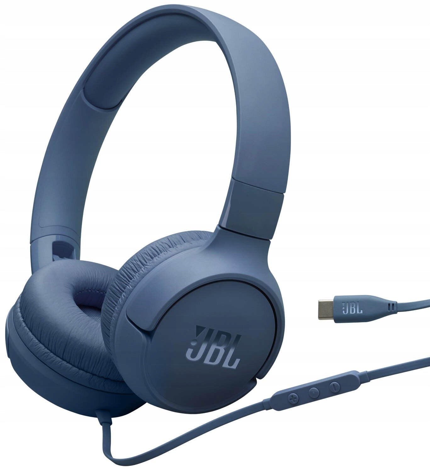 Wired On-Ear Headphones JBL Tune 520C | USB-C | BLUE