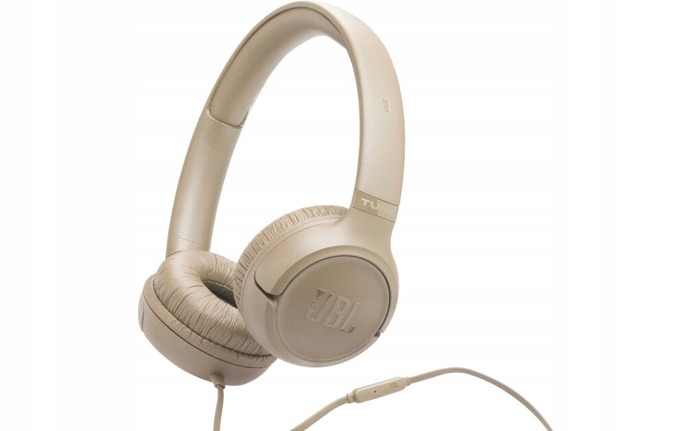 Wired On-Ear Headphones JBL Tune 530 beige Manufacturer code T530BEG