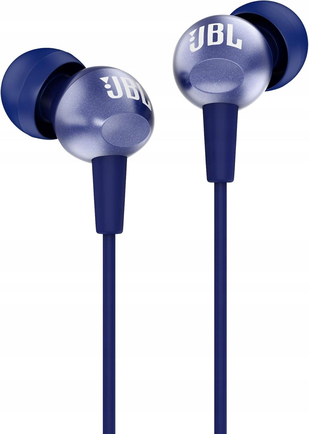 Wired headphones JBL C200SI blue