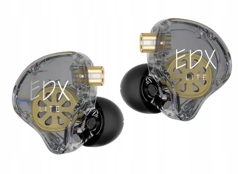 Wired headphones KZ EDX Lite in-ear with microphone powerful bass