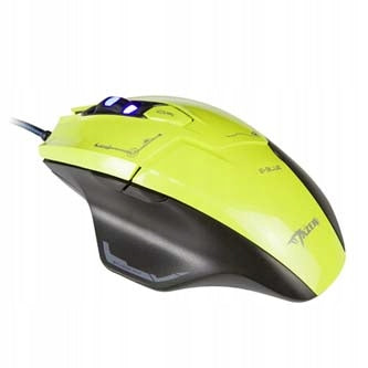 Wired mouse E-blue Mazer green optical 2500DPI Manufacturer code EMS642GRAA-IU