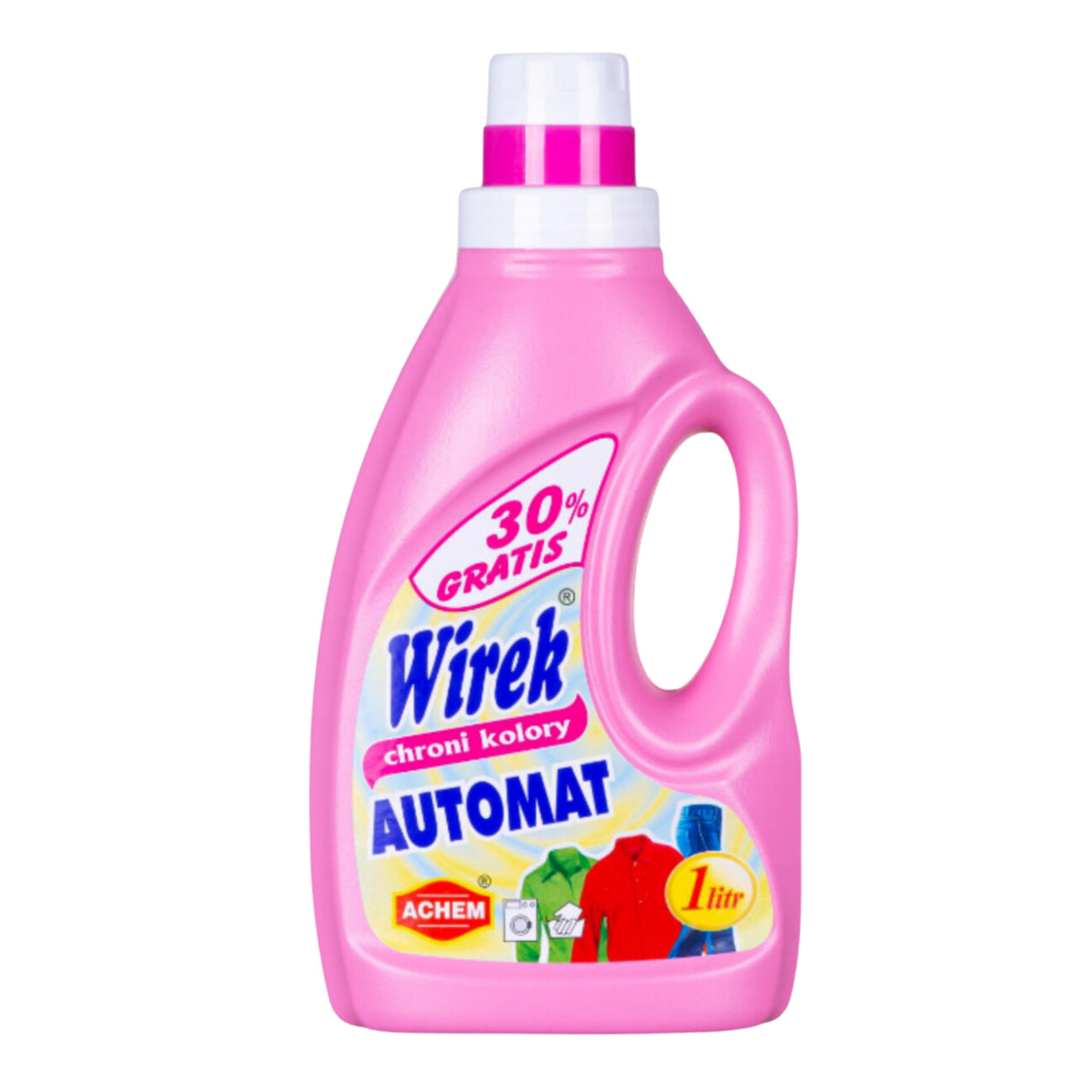 Wirek Colour Washing Liquid Automatic 1 L Protects Colors Washing Machine Dryers