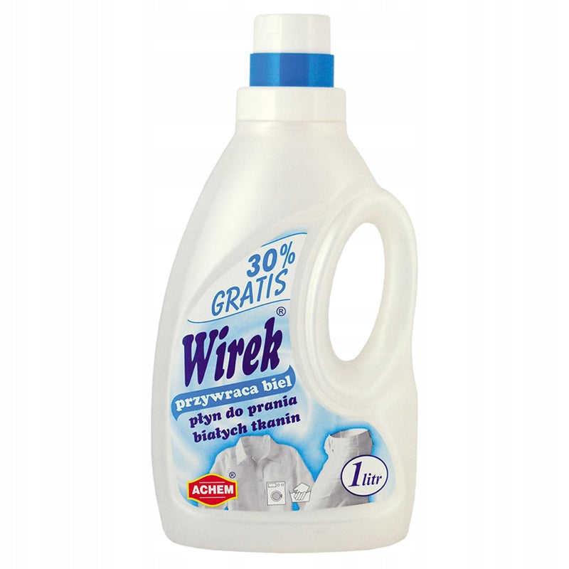 Wirek washing liquid for white fabrics 1L
