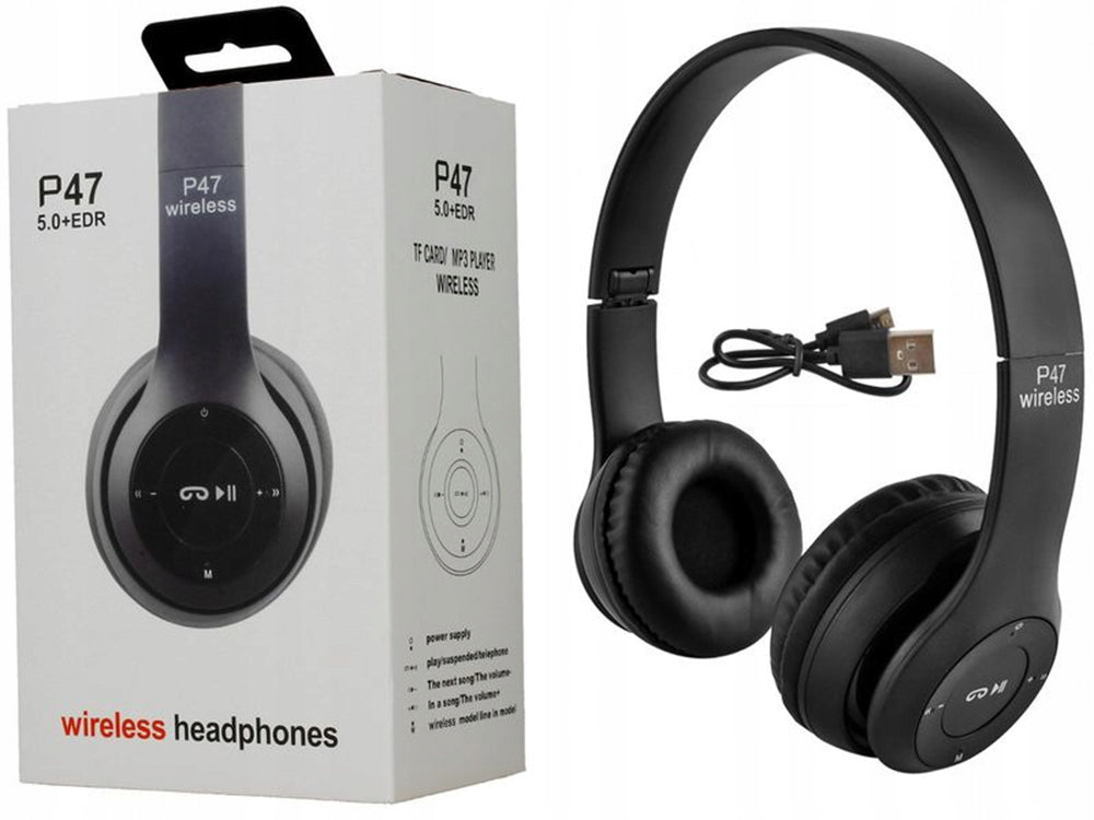 Wireless Bluetooth Earphone EDR Microphone MP3 Control Panel Packaging status original