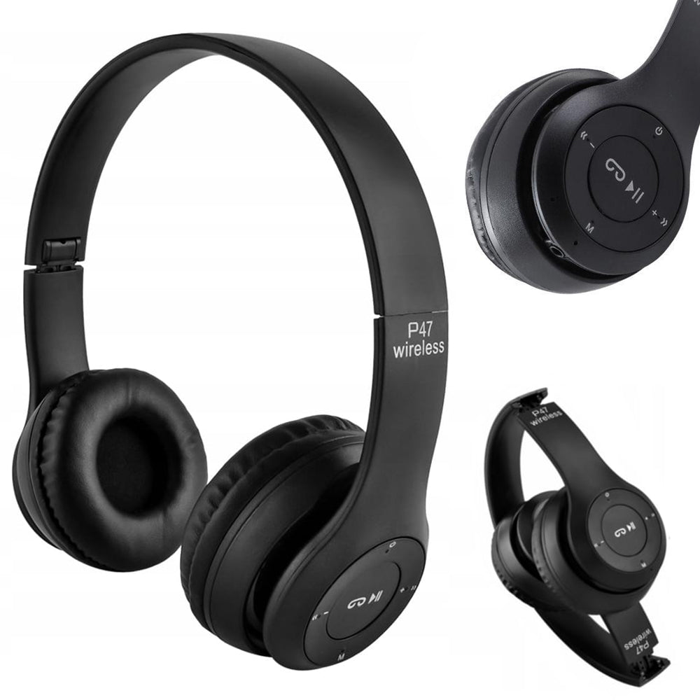 Wireless Bluetooth Earphone EDR Microphone MP3 Control Panel