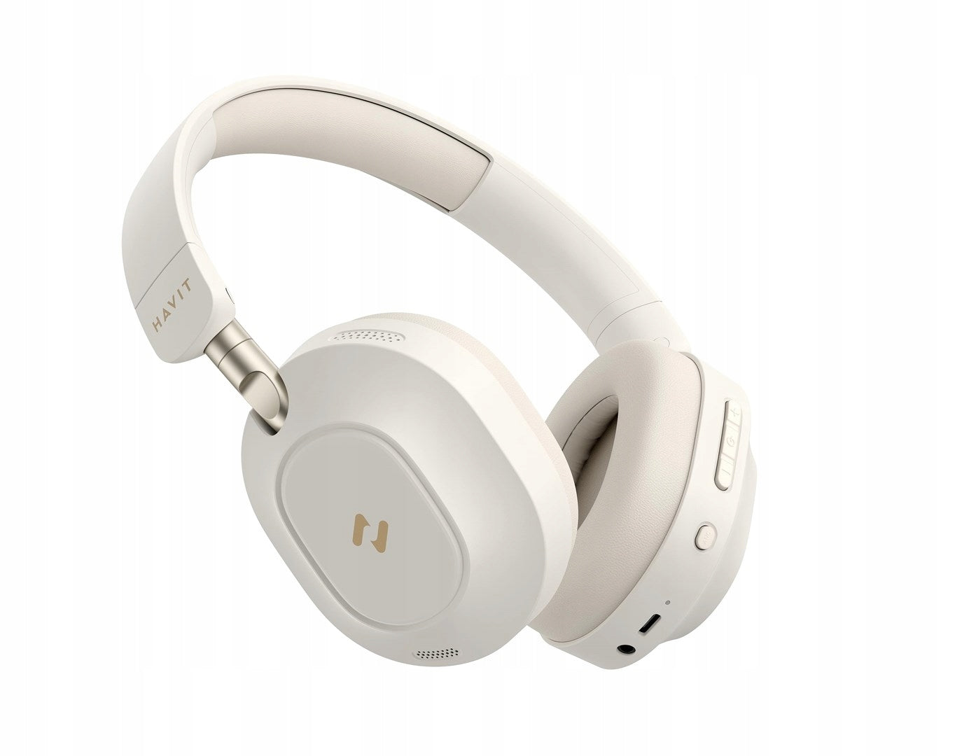Wireless Bluetooth Headphones Havit H668BT beige Brand Havit