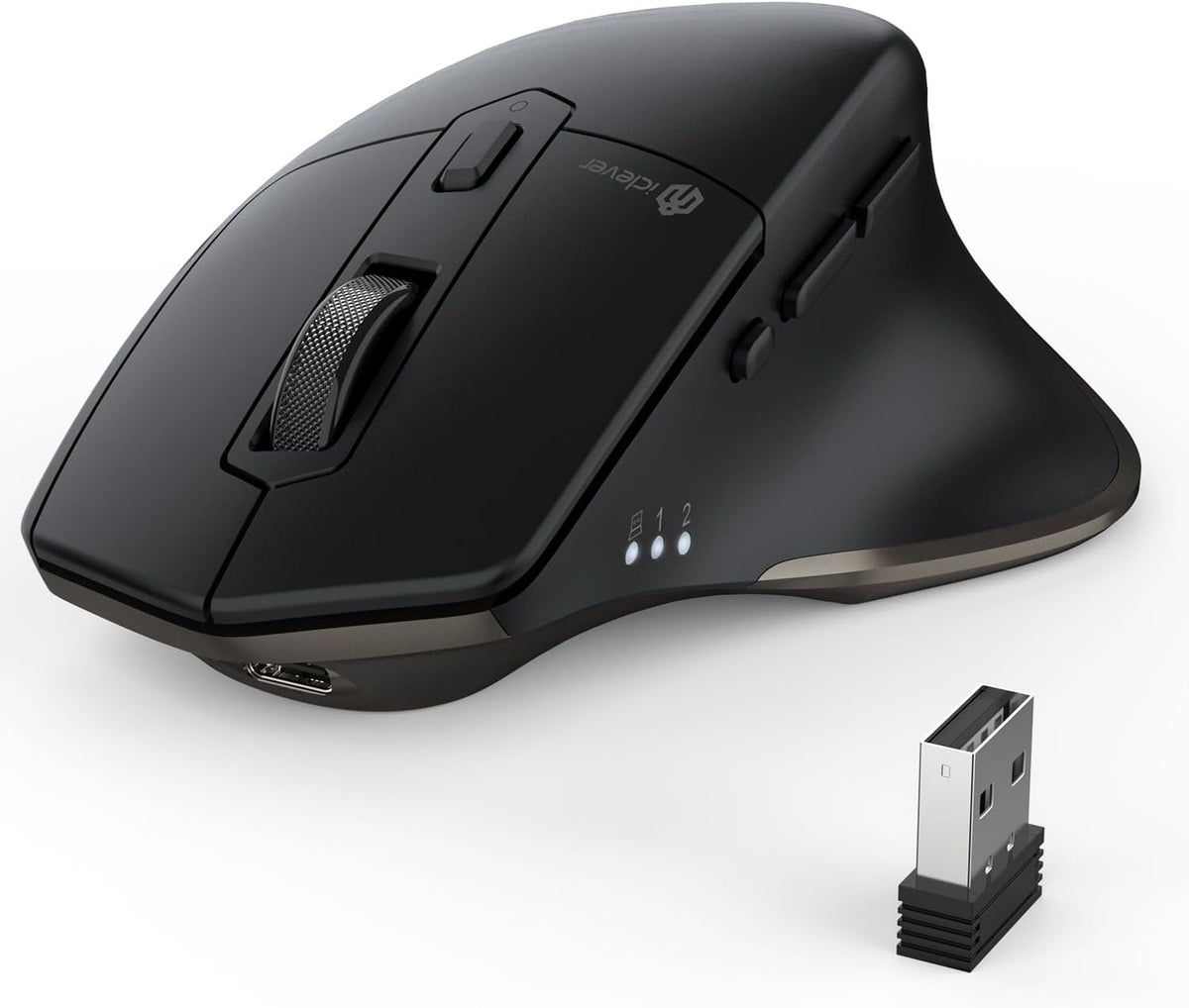 Wireless Bluetooth Mouse 2.4G Ergonomic DPI iClever