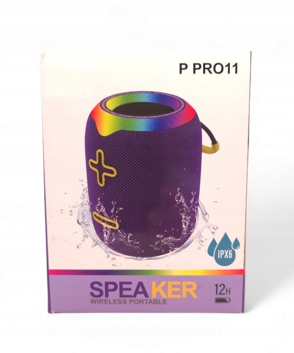 Wireless Bluetooth Speaker P PRO11 purple Manufacturer code PPRO11-F