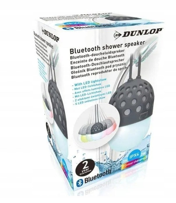 Wireless Bluetooth Waterproof Speaker Dunlop Color gray