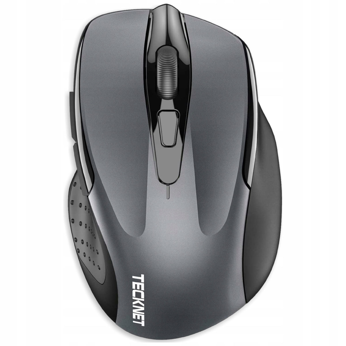 Wireless Computer Mouse 2.4G Ergonomic 6 Buttons DPI Grey