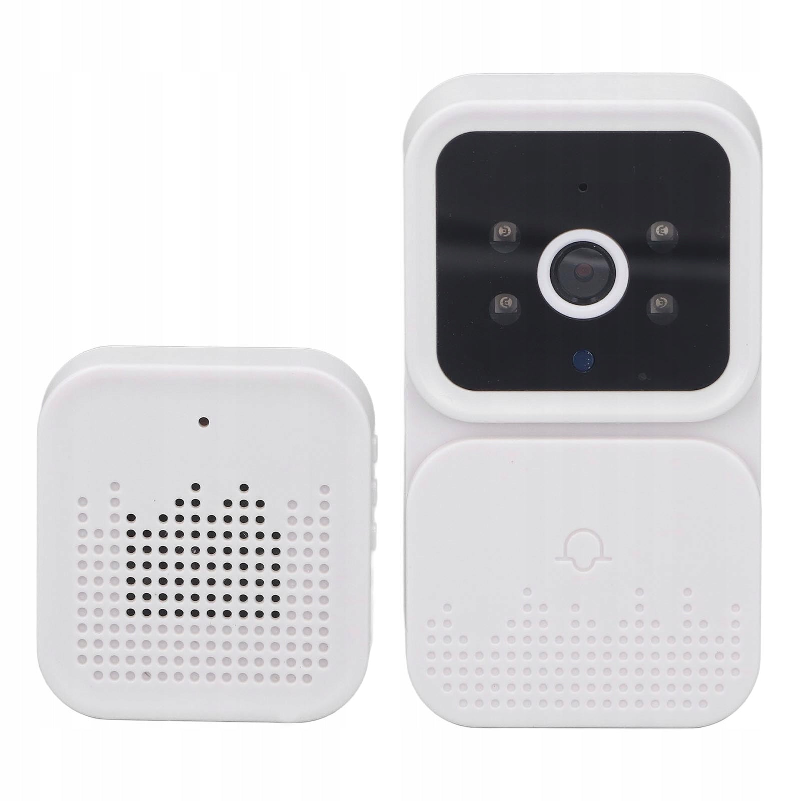 Wireless Doorbell Camera, Video Doorbell Camera Wi-Fi ABS Metal to b Model 7746LXZF