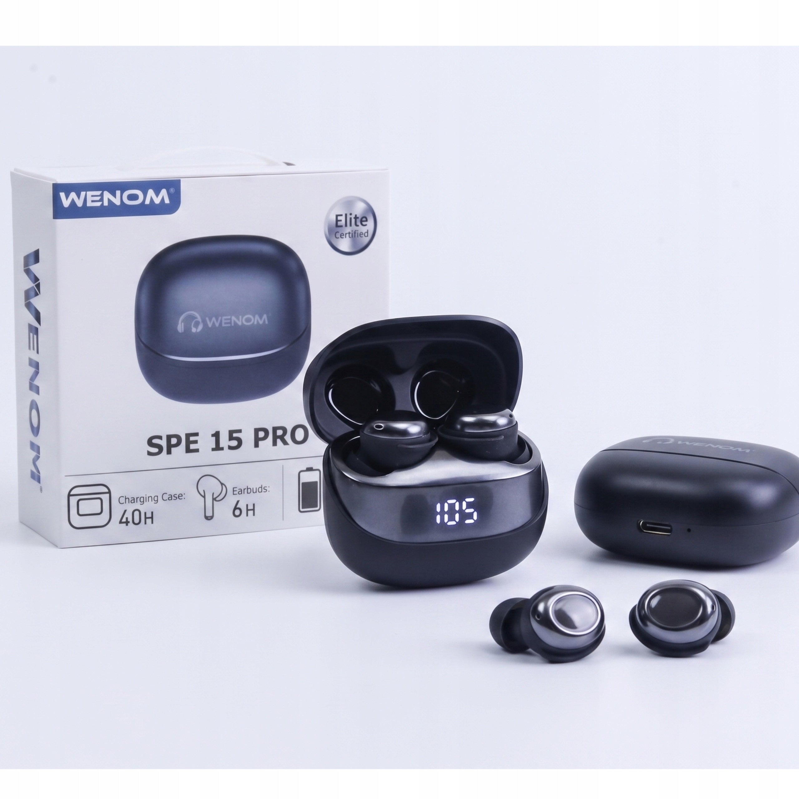 Wireless Earbuds SPE 15 PRO Bluetooth 5.4 Conversation HD Sound Packaging status original